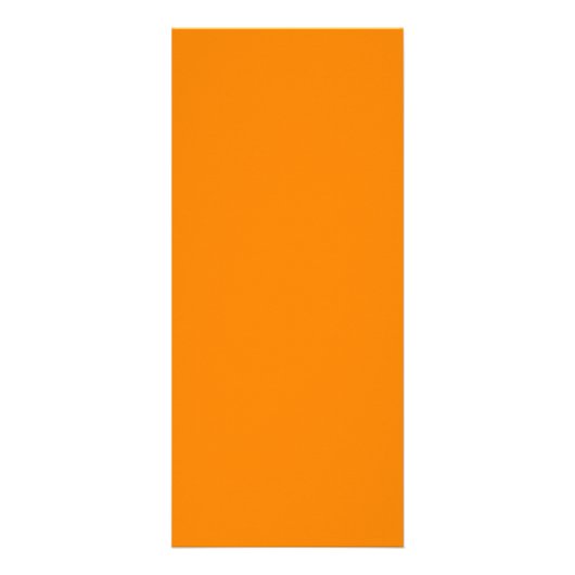 Farbe Orange Werbekarte (Vorne)