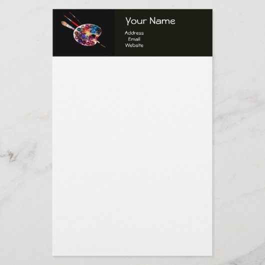 FARBE PALETTE BRIEFPAPIER (Vorderseite)