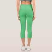 Farbe Paris grün Capri Leggings (Rückseite)