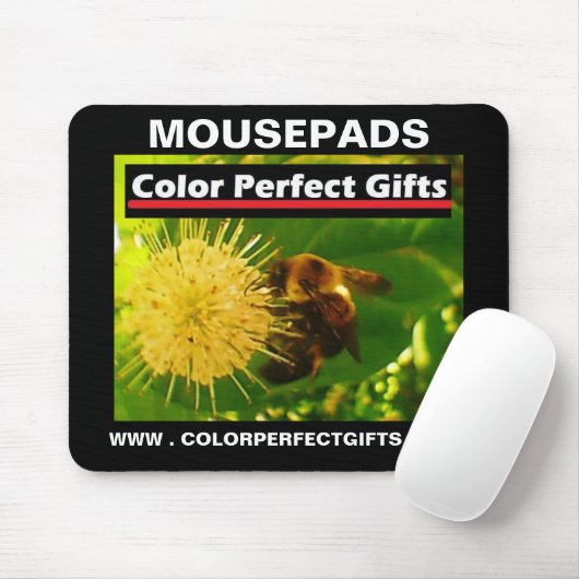Farbe perfekt Geschenke Werbung Hummelnectar Mousepad (Mit Mouse)