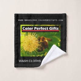 Farbe perfekt Geschenke Werbung Hummelnectar Waschlappen