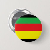 farbe plattiert rasta button (Vorne & Hinten)
