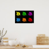 Farbe Poster (Küche)