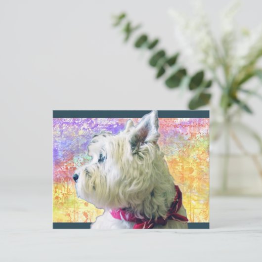 FARBE POSTKARTE (Stehend Vorderseite)