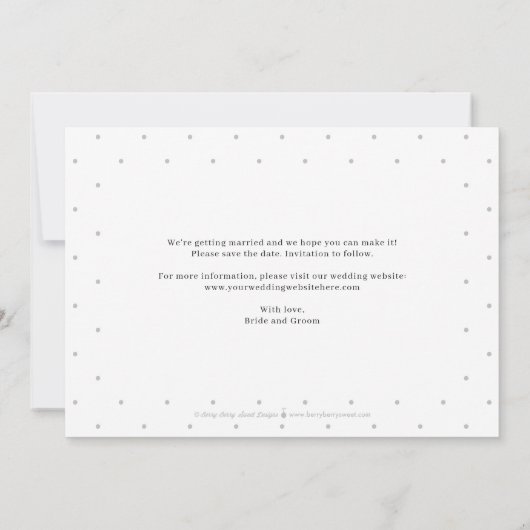 FARBE "Raffinierte Typ-EDITABLE" (Typ-EDITABLE-FAR Dankeskarte (Rückseite)