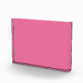 Farbe Rosa Fotoblock (Rechts)