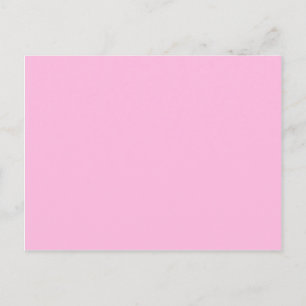 Farbe Rosa Postkarte