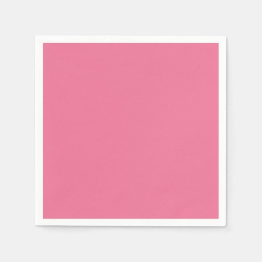 Farbe Rosa Serviette (Vorderseite)