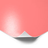 Farbe rot fotodruck (Ecke)