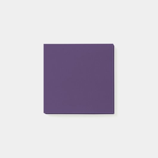 Farbe Russische Violette Post-it Klebezettel (Vorderseite)