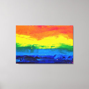 Farbe, Schwarz, Linien, abstrakt, Kunst, Dekoratio Leinwanddruck