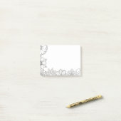 Farbe selbst Erwachsenenmuster Post-it Klebezettel (Auf Schreibtisch)