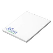 Farbe: Skript und Personalisierter Editor blockier Notizblock (Rotiert)