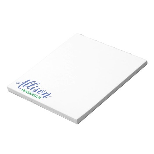 Farbe: Skript und Personalisierter Editor blockier Notizblock (Rotiert)