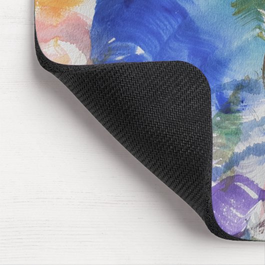 Farbe Splash Maus Mat Mousepad (Ecke)