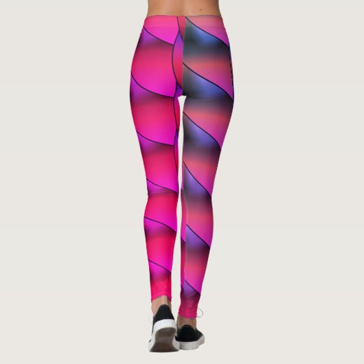 Farbe, süß, farbenfroh, Farben, trendy Leggings (Rückseite)