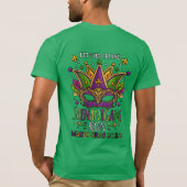 Farbe T, schwarze Logo-Falte/Farbrückseite T-Shirt (Rückseite)