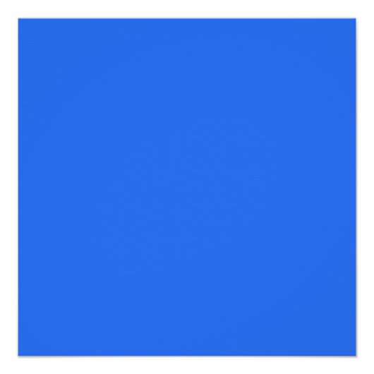 Farbe tiefblau poster (Vorderseite)