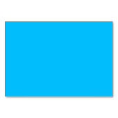 Farbe tiefer Himmel Tischnummer (Vorderseite)