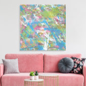 Farbe und Bewegung Abstrakte Kunstdrucke Leinwanddruck (Insitu (Wohnzimmer))