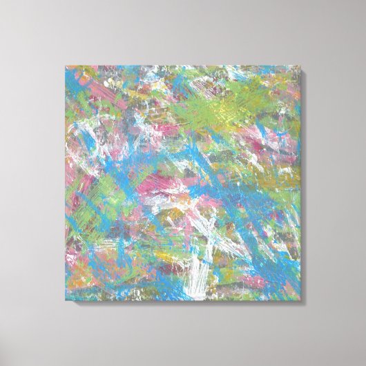 Farbe und Bewegung Abstrakte Kunstdrucke Leinwanddruck (Vorderseite)