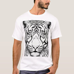 Farbe und Farbe: Der Tiger-T - Shirt für Kinder