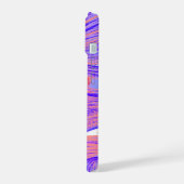 Farbe und Federn iPhone 15 Hülle (Linke Seite)