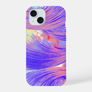 Farbe und Federn iPhone 15 Hülle
