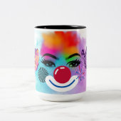 Farbe und Make-up Zweifarbige Tasse (Mittel)