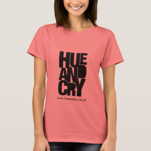 Farbe und Schrei - T - Shirt (Damen-Wecker)