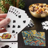 Farbe und Vorstellungskraft Spielkarten (In Situ)