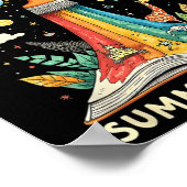 Farbe: Unsere Sommerlesegerät für Kinder & Jugendl Poster (Ecke)