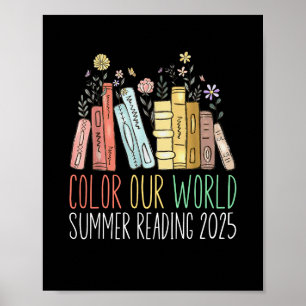 Farbe - unsere Welt - Sommerlesen 2025 Poster