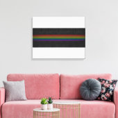 Farbe unserer Welt mit Stolz Leinwanddruck (Insitu (Wohnzimmer))