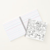 Farbe: "Unter dem Meer" Notizblock (Innenseite)