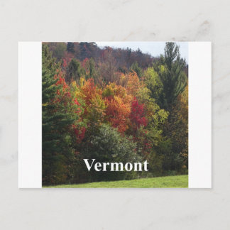 Farbe Vermont Postkarte