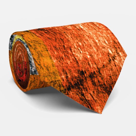 Farbe Vintag - Retro Krawatte (Gerollt)