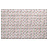 Farbe von Hand mit Aquarellfarbe Blumendesign Stoff (Yard (91,4 cm))