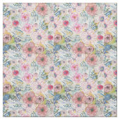 Farbe von Hand mit Aquarellfarbe Blumendesign Stoff (Muster)