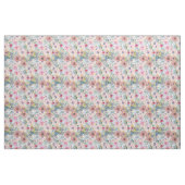 Farbe von Hand mit Aquarellfarbe Blumendesign Stoff (Fat Quarter (45,7 x 55,9 cm))