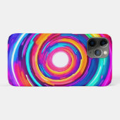 Farbe Vortex: Dynamisches Design Case-Mate iPhone Hülle (Rückseite (Horizontal))