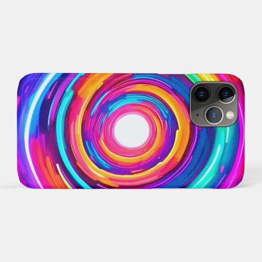 Farbe Vortex: Dynamisches Design Case-Mate iPhone Hülle (Rückseite (Horizontal))