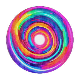 Farbe Vortex: Dynamisches Design Schneidebrett