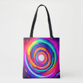 Farbe Vortex: Dynamisches Design Tasche (Vorderseite)