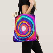 Farbe Vortex: Dynamisches Design Tasche (Von Nahem)