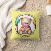 Farbe Wasserfarbe eines Bärenkissen Kissen (Decke)