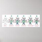 Farbe wie ein Monster Poster (Vorne)