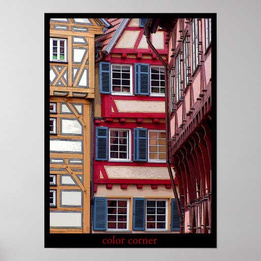 Farbecke Poster (Vorne)