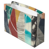 FarbEdge II Große Geschenktüte (Rückseite Schrägansicht)