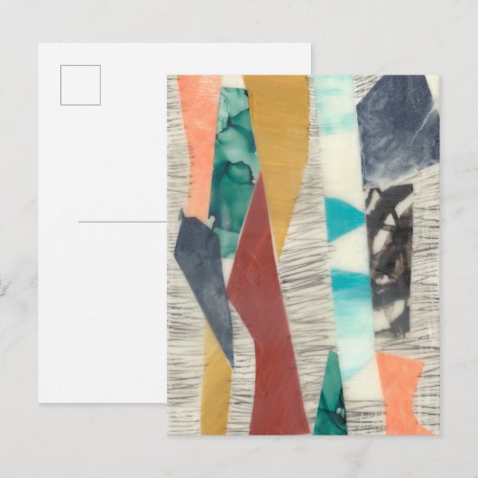 FarbEdge II Postkarte (Vorne/Hinten)